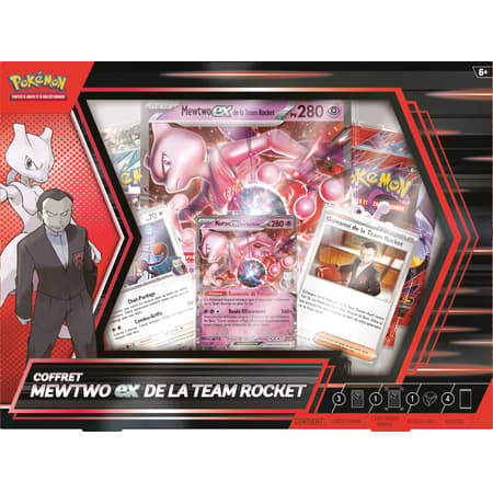 COFFRET MEWTWO EX TEAM ROCKET